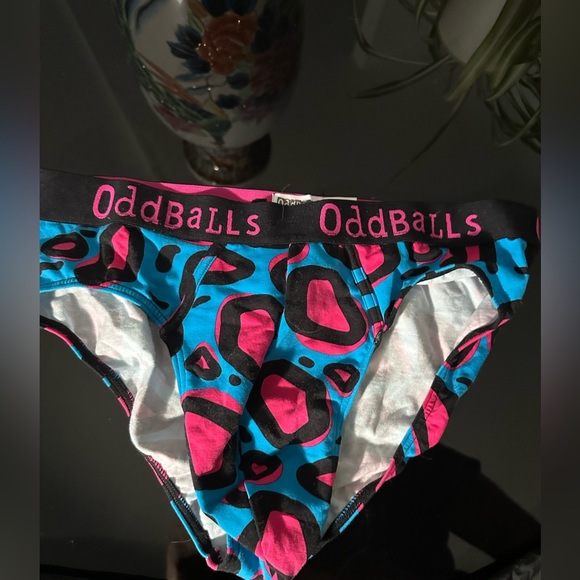 Lazy Leopard Print Oddballs Briefs. - Picture 1 of 5